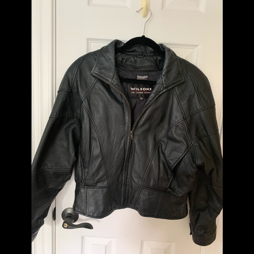 🌻🌻🌻 LEATHER COAT THINSULATE 🌻🌻🌻🌻🌻